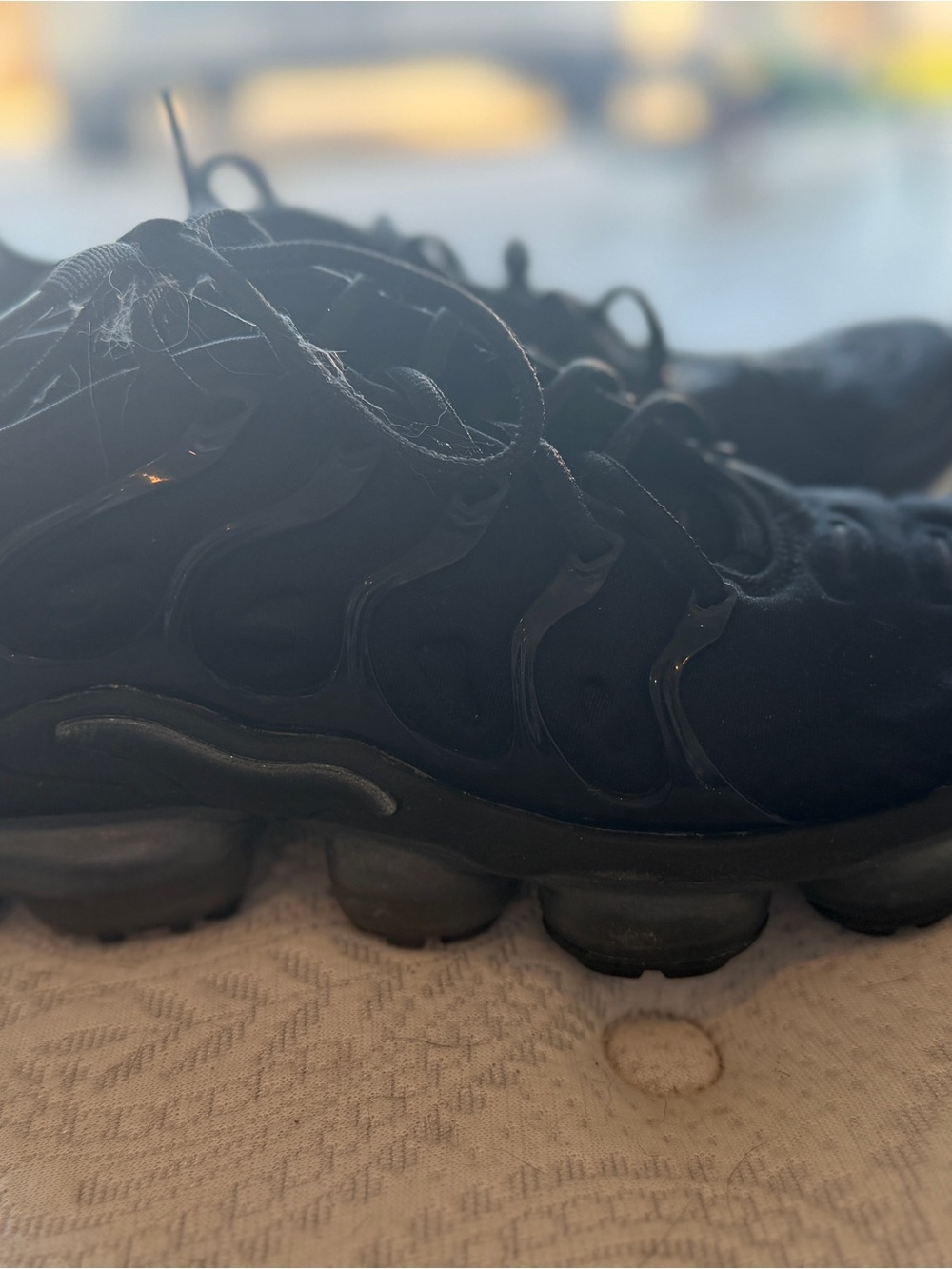 Nike Air VaporMax Plus Black Running Sneakers